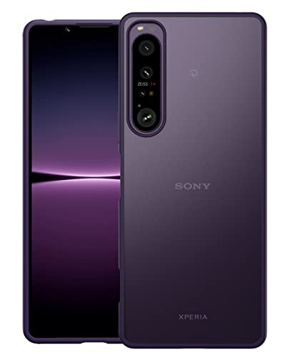 WOEXET] Xperia 1 IV ケース docomo SO-51C au SOG06 カバー 薄型 耐