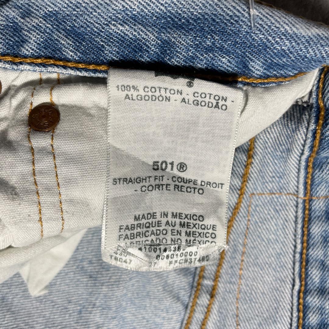 W34 L30】メキシコ製 usa levi's blue 501xx | ib2