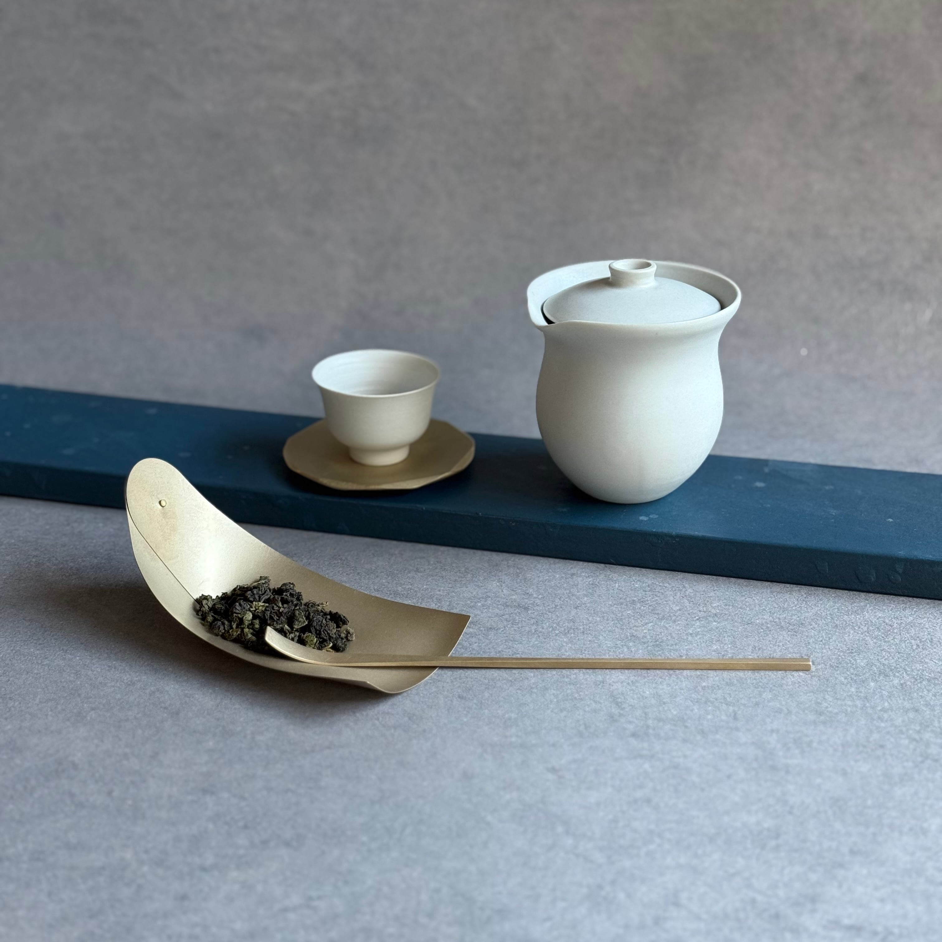 水野幸一 古白磁 蓋碗 | gallery 一白