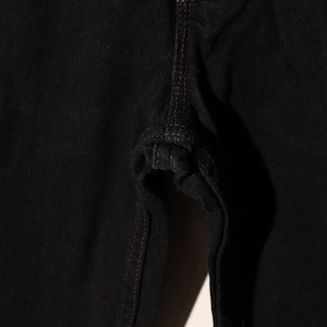 極美品 34×32 505-0260 USA 98年 サルファーブラックデニムパンツ Levi’s リーバイス 黒