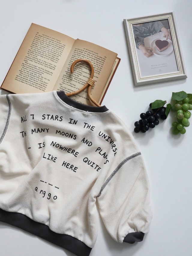 【即納】shine sweat shirt
