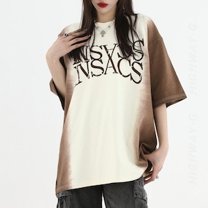 INSACSバイカラーTシャツ（全２色） / HWG1154