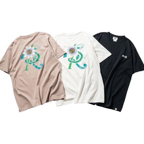 RUTSUBO - PASSION FLOWER T-SHIRTS（RUTSUBO×5el）