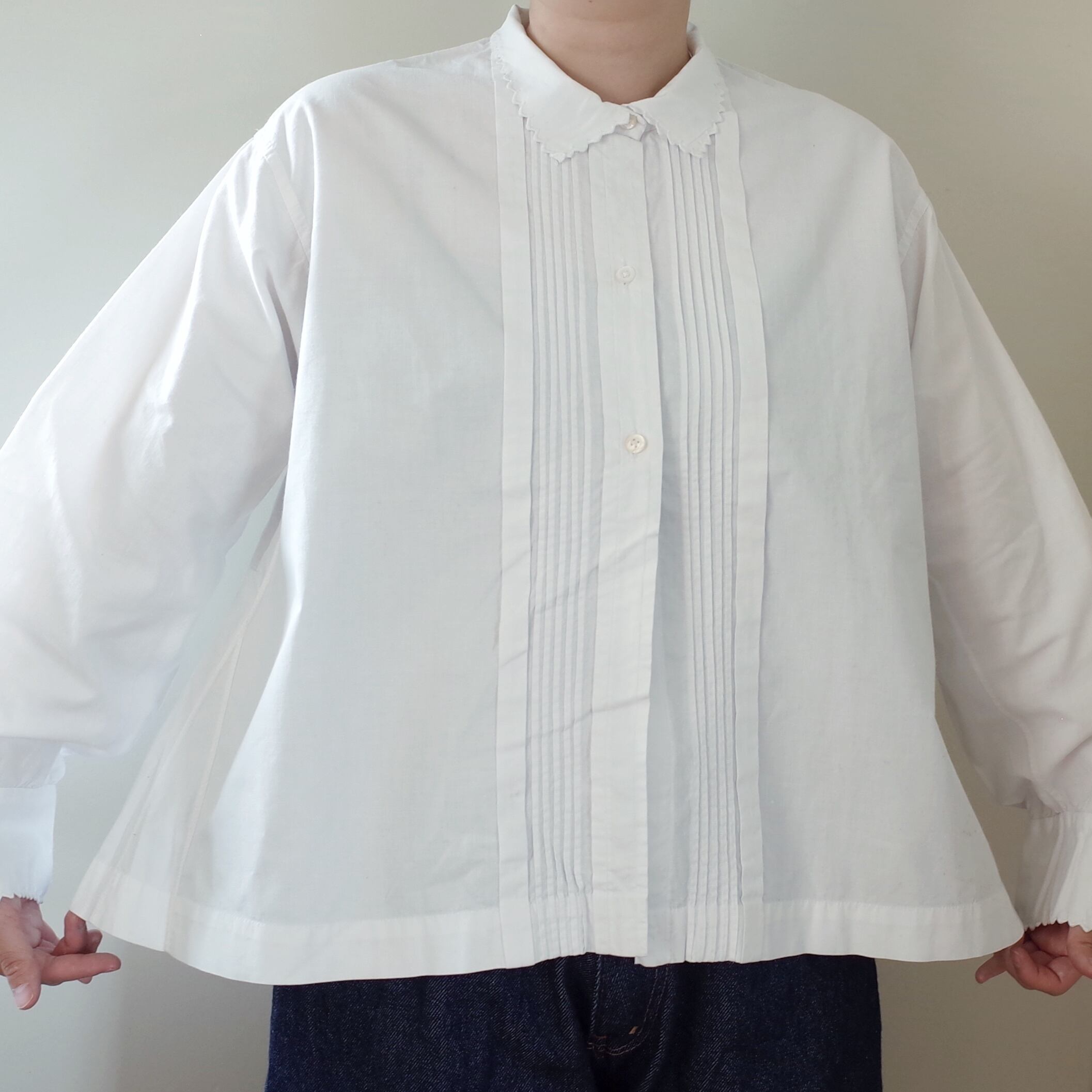 1920s France antique blouse フランスアンティークブラウス | otanishop 