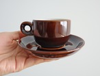 Noritake　Folk stone　小ぶりなカップ＆ソーサー　