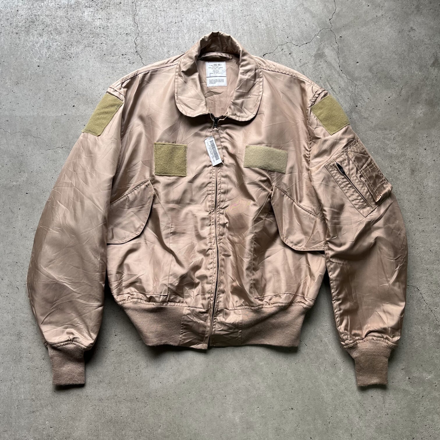 デッド CWU-36/P L 00年 フライトジャケット 米軍実物 欠け 