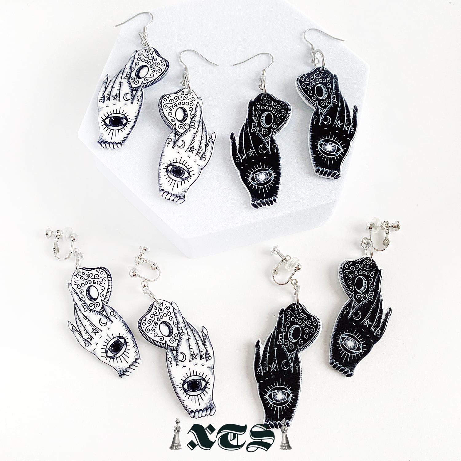 Tattoo Hand With Planchette Pierce/Earrings【TS0264】