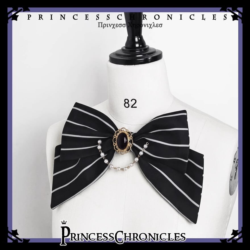 少年装 Princess Chronicles オリジナル ブローチ ストライプ柄