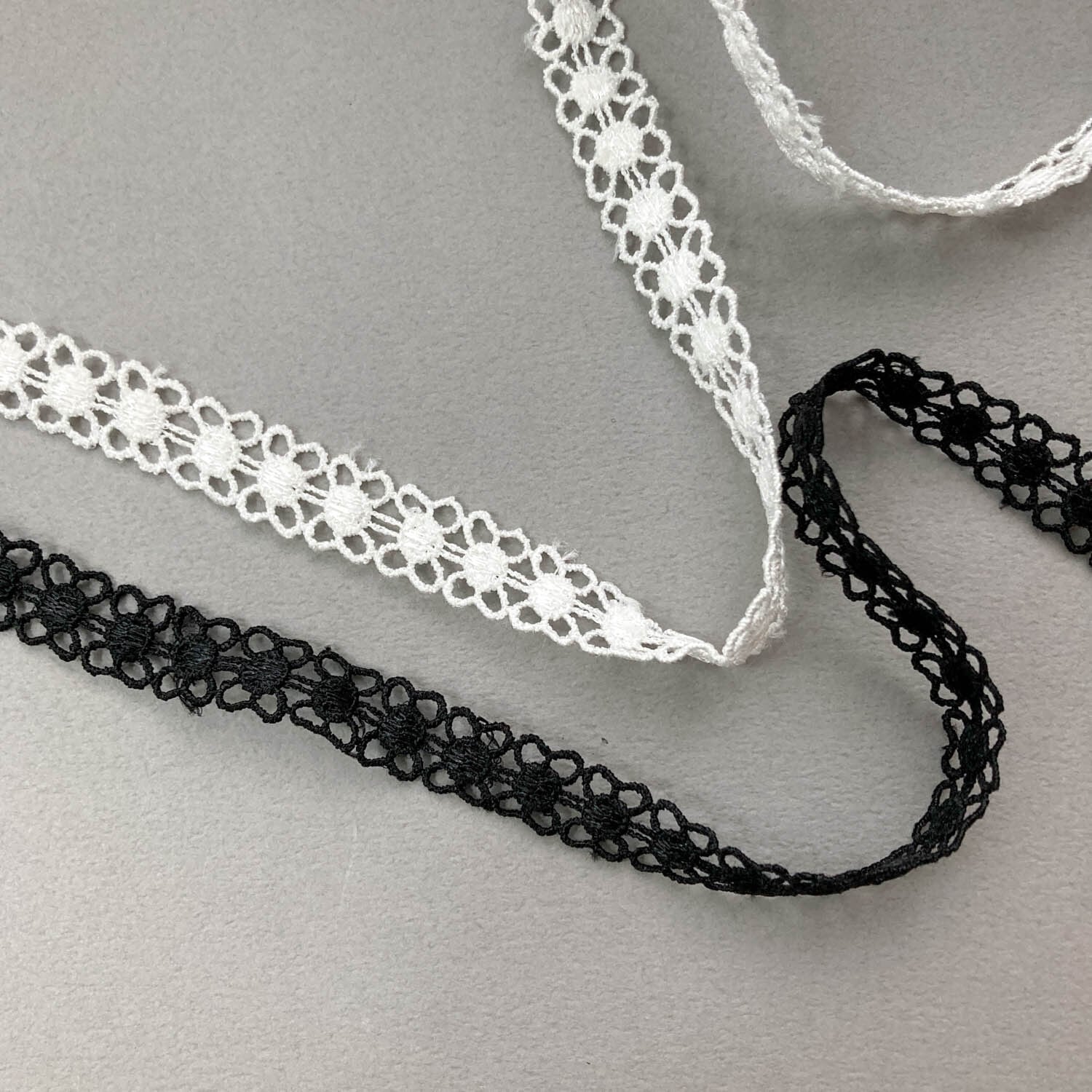 リボン風モチーフはしごレース（50cm〜） | Dua-アクセサリーパーツ