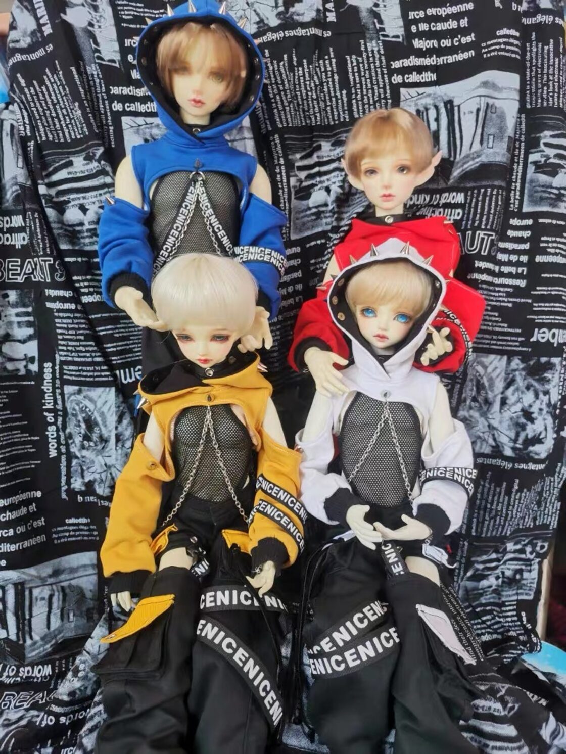 全5色！フルオーダー！20-75cmのドールまで可能！1/5 赤木 1/6 オビツ  