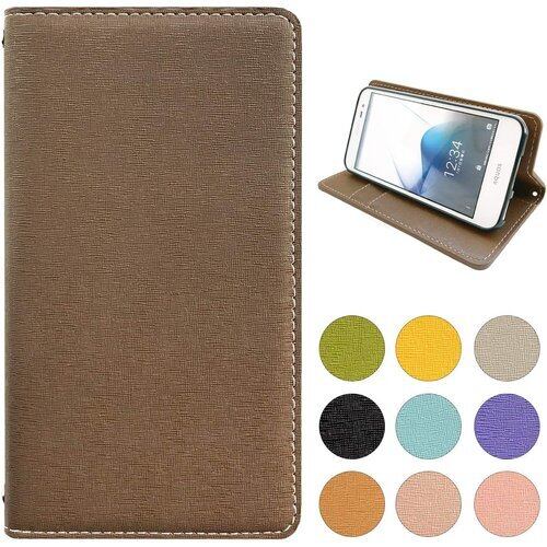 SO-52B SOG04 A102SO XQ-BT44 Xperia 10 III 手帳型ケース カバー スマホケース エクスペリア スタンド機能 上質 PUレザー サフィアーノ 型押し 黒TPU NB モカブラウン 879