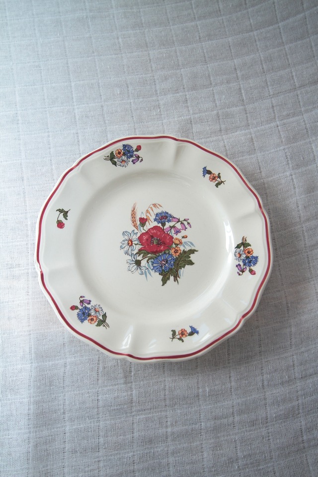 Sarreguemines France Agreste Plate (S) / 1920–60s