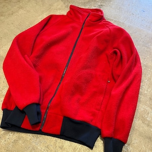 MOUNTAIN EQUIPMENT FLEECE BLOUSON JACKET RED L