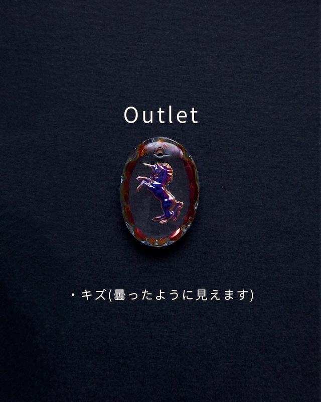 [Outlet]Unicorn (gold)(2607-3)
