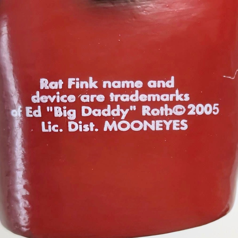 【 RAT FINK( ラットフィンク )】 Lighter Cap KeyHolder ( ライターキャップキーホルダー ) 〚アメリカン雑貨 アメトイ〛