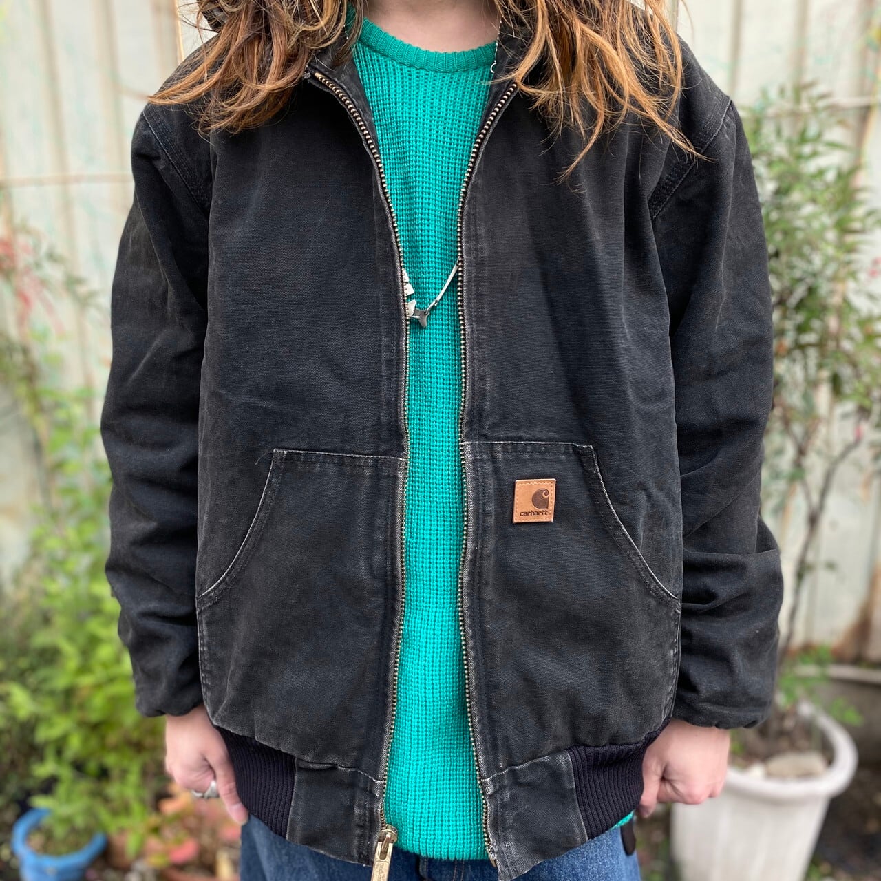 Carhartt カーハート アクティブジャケット メンズM 古着 ダック地