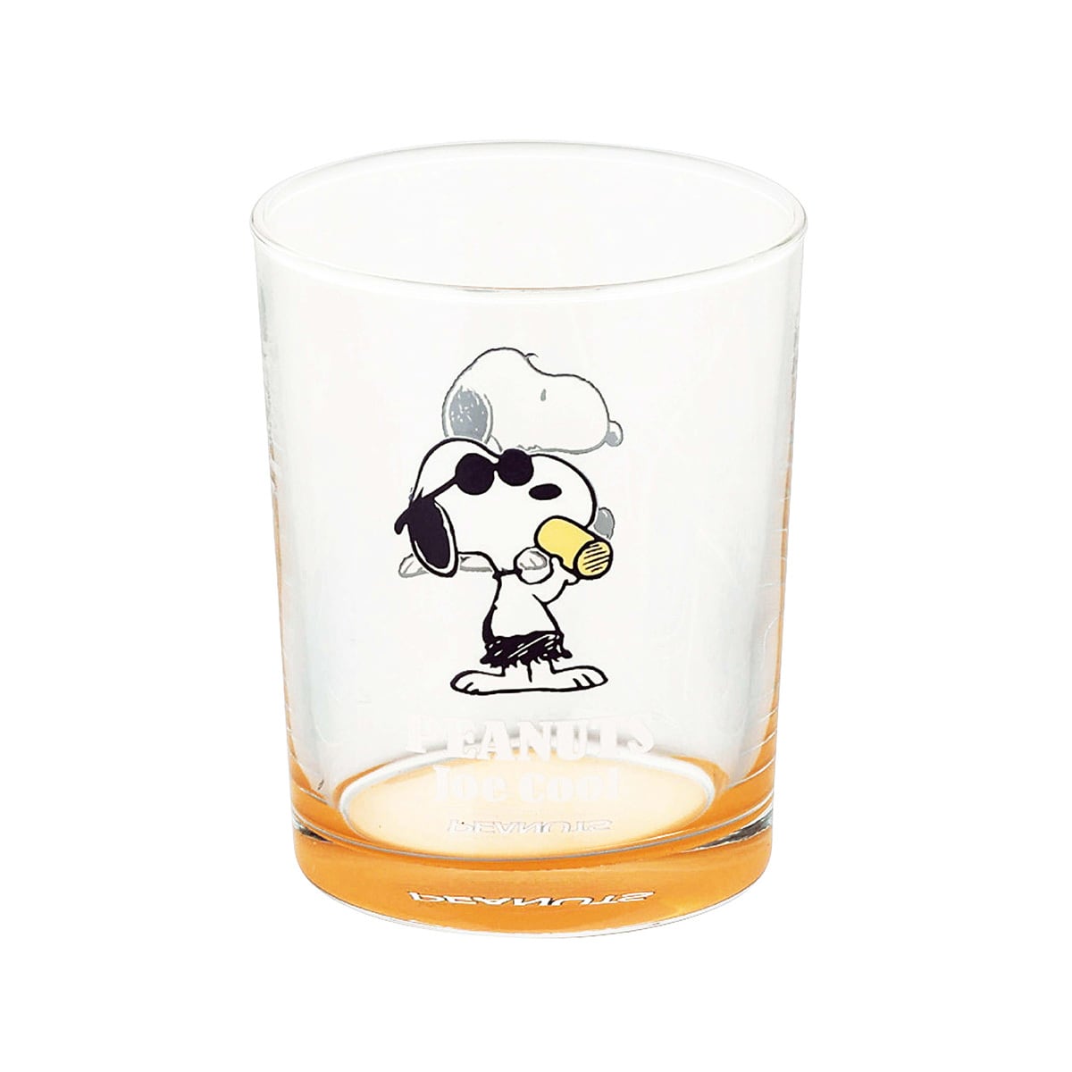そーけん★ビーナス、ナイス、ラッキー SNOOPY】ガラスタンブラー(サンセット)【SN3100】SN3102-813 | yamaka