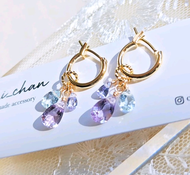 《カスタムコレクション》煌めく宝石 思いのままに楽しむ天然石チャーム