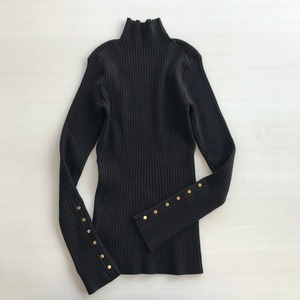 SYSORUS×akko3839　ボタンアレンジリブニット《SLEEVE》 821085