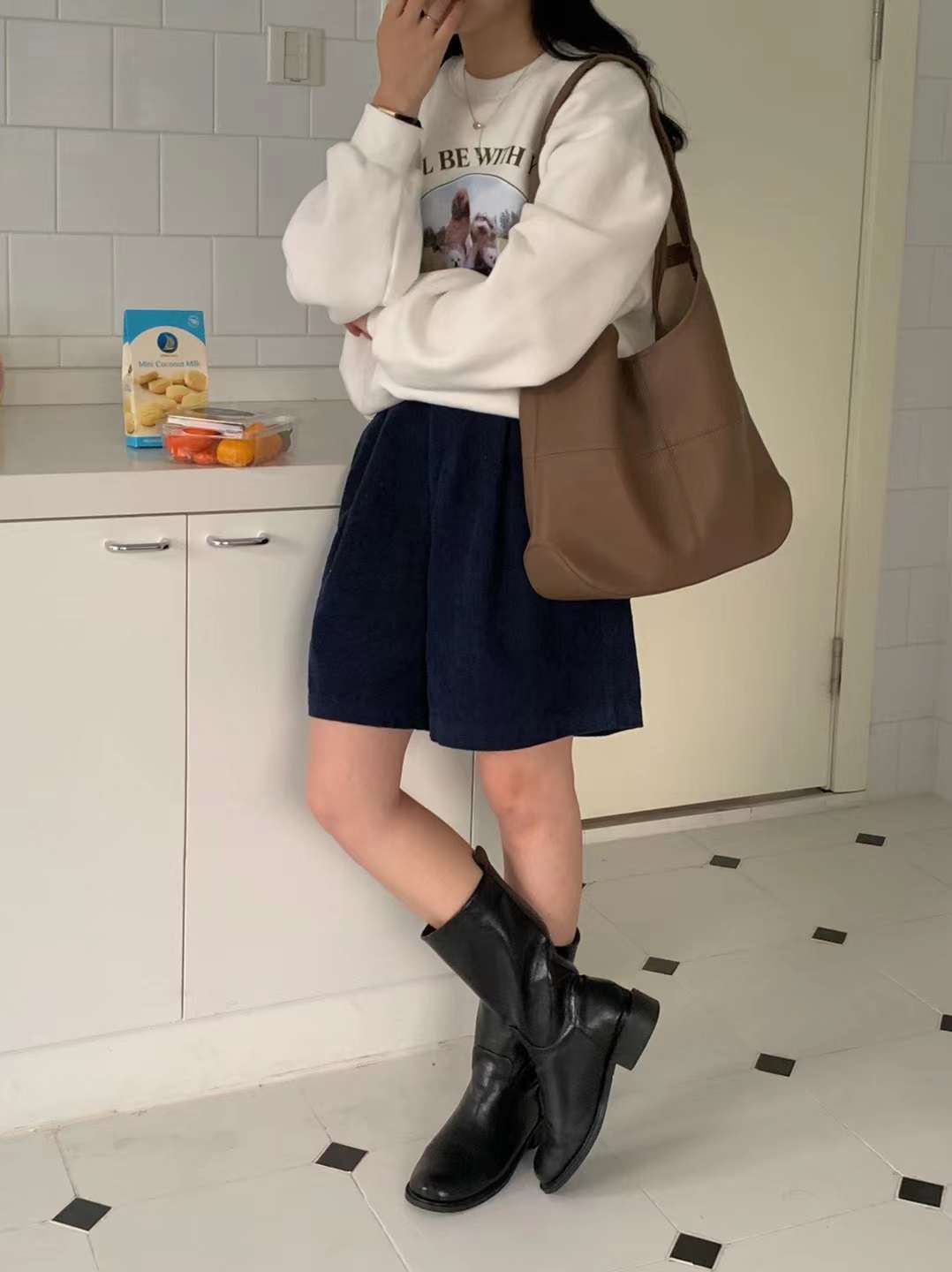 フェイクレザー マルシェバッグ AS45-2780