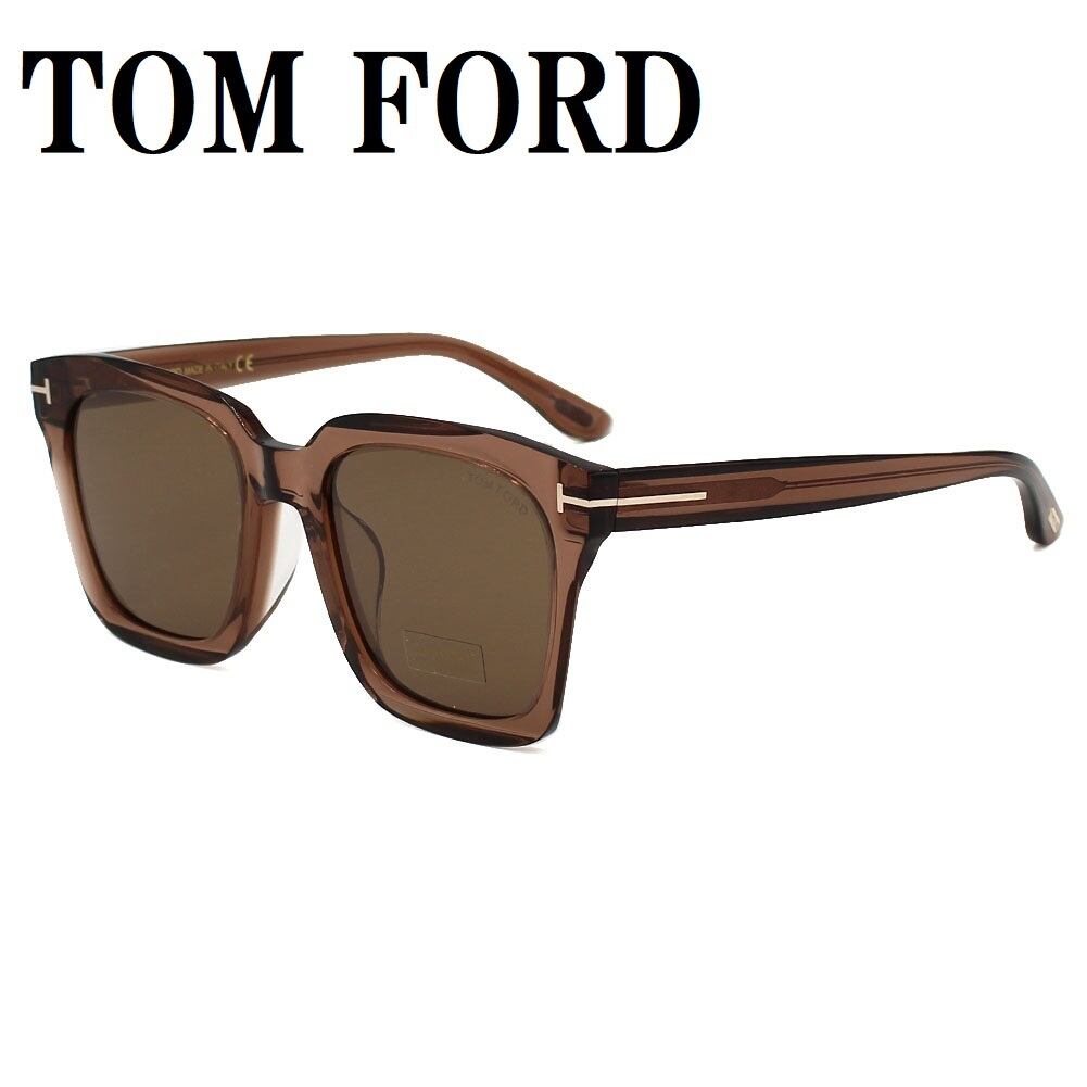 TOM FORD SUNGLASSES ASIAN FIT FT0971K S 45E 54 BROWN CLEAR トム