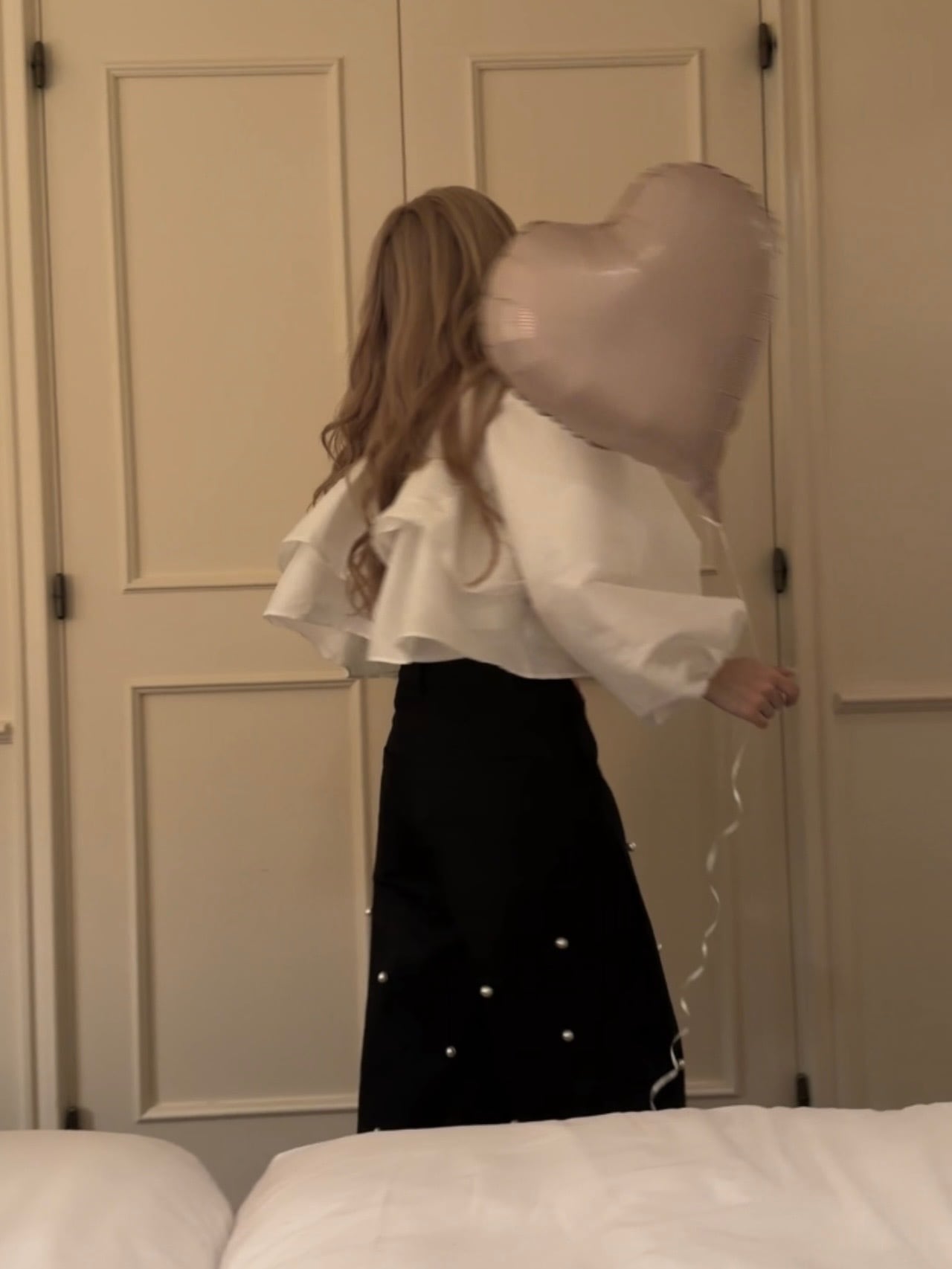 MARRYME PERL LOGO PANTS | MARRY ME.official