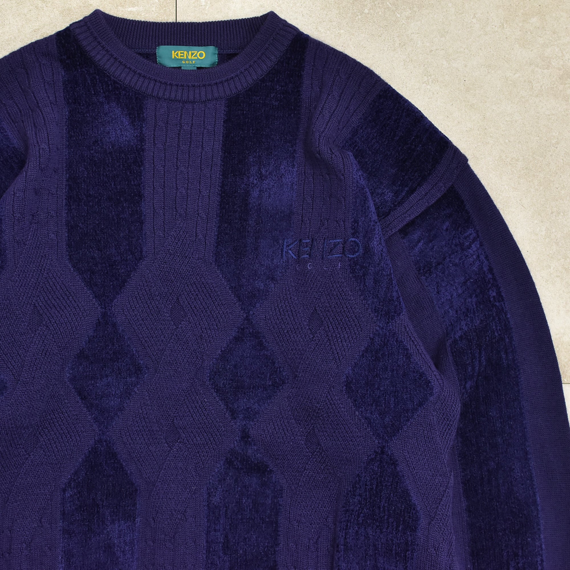 90s KENZO GOLF design sweater