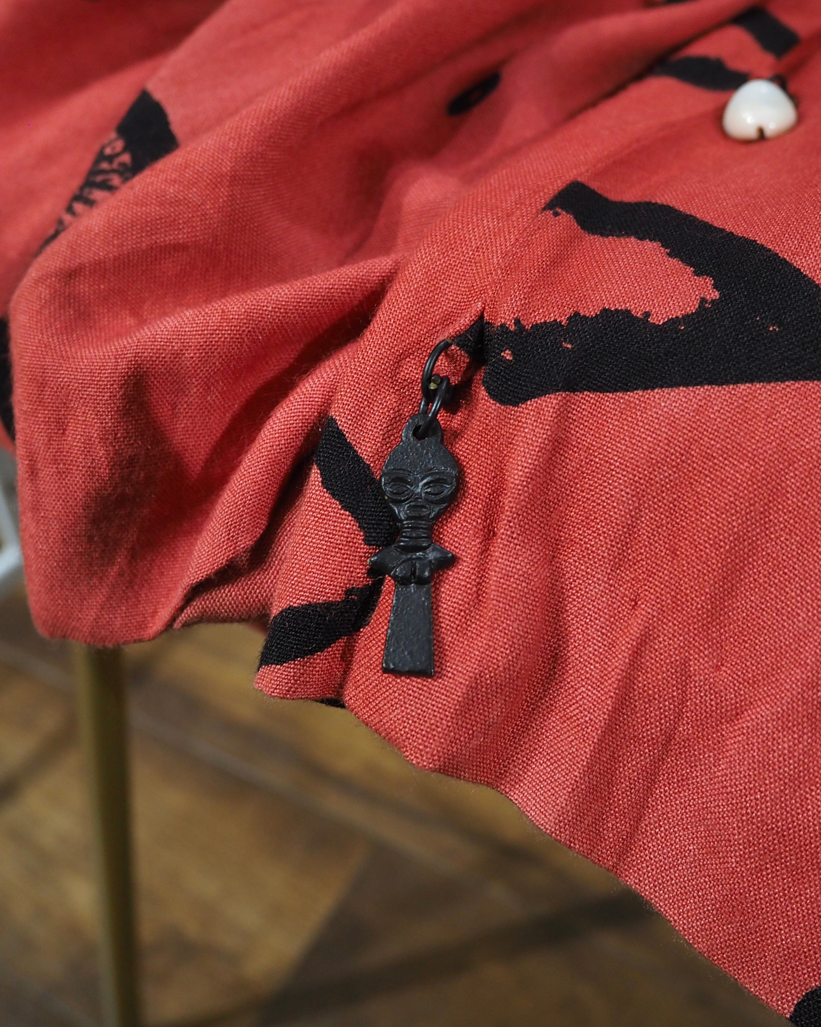 Poisonous Ethnic patterns × Charm custom vintage loose Dolman Sleeve Tee