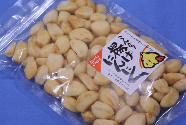 揚げにんにく(お手ごろ190g)サクサクスナックニンニク、元気