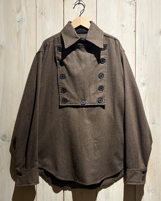 【a.k.a.C.a.k.a vintage】“River Junction Trade Co.” Vintage Loose Wool Cavalry Shirt