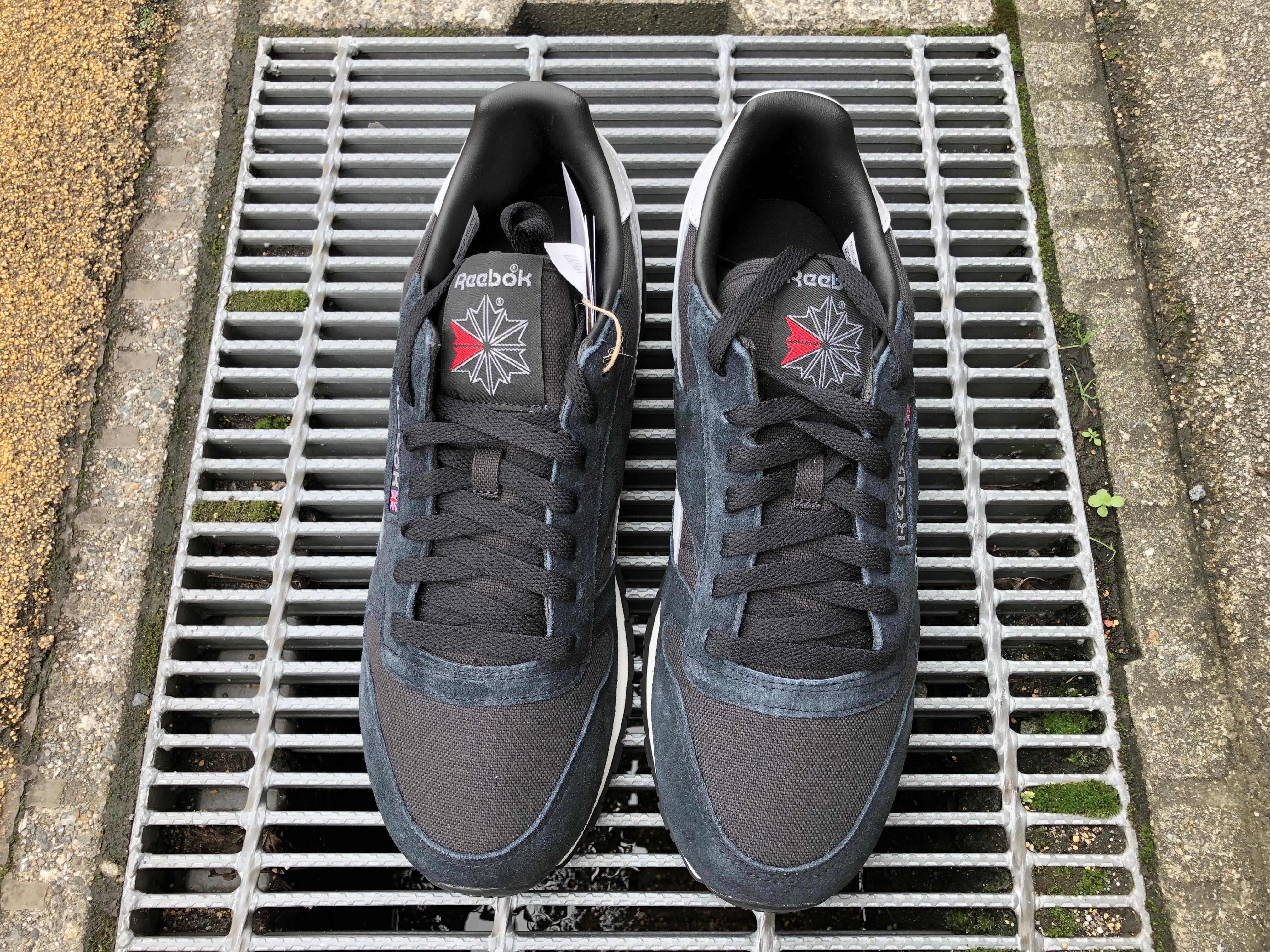 REEBOK CLASSIC LEATHER GORE-TEX (CBLACK//PUGRY3/CHALK) | "JACK OF ALL  TRADES" 万屋 MARU