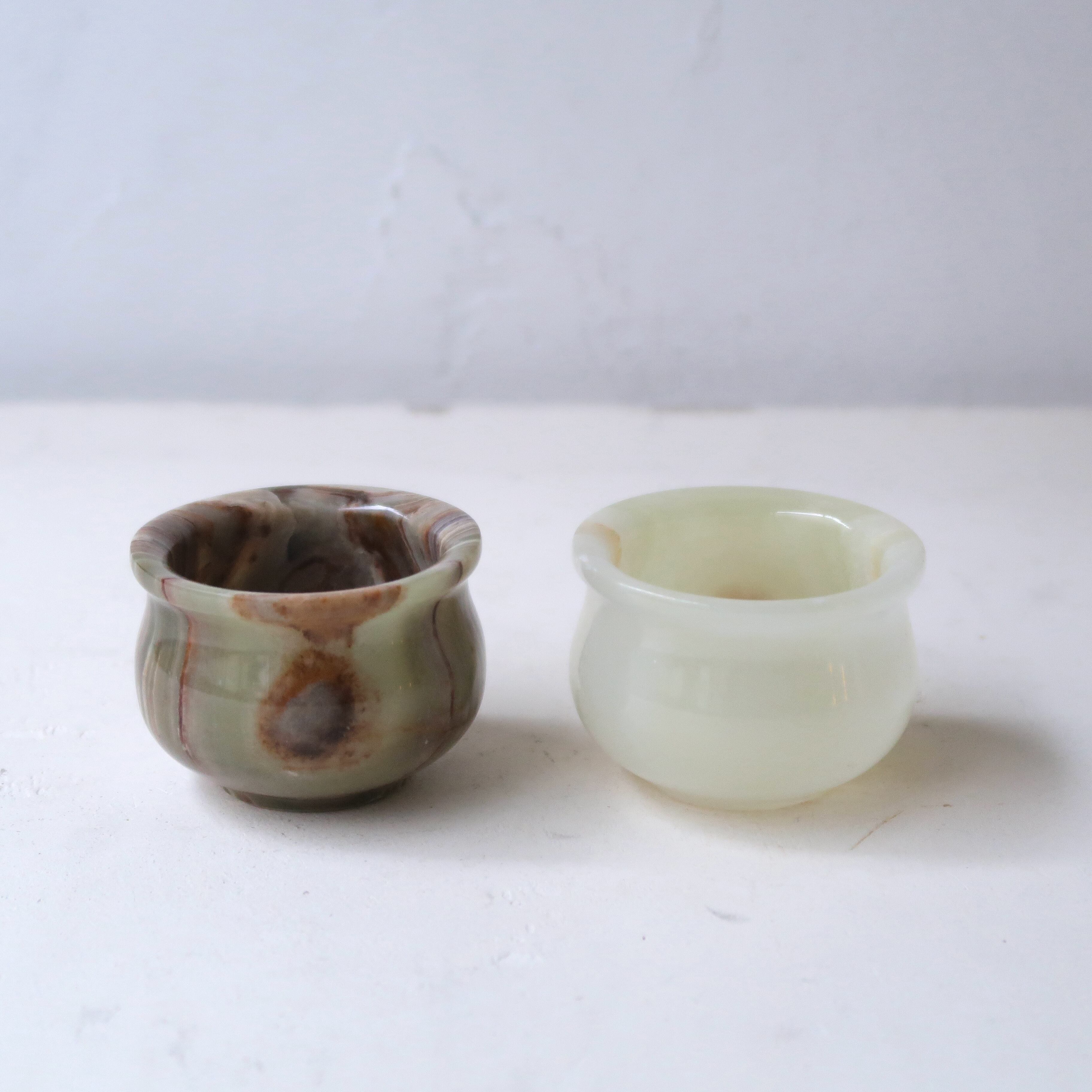 二色のオニキスのおちょこ | SUISUI