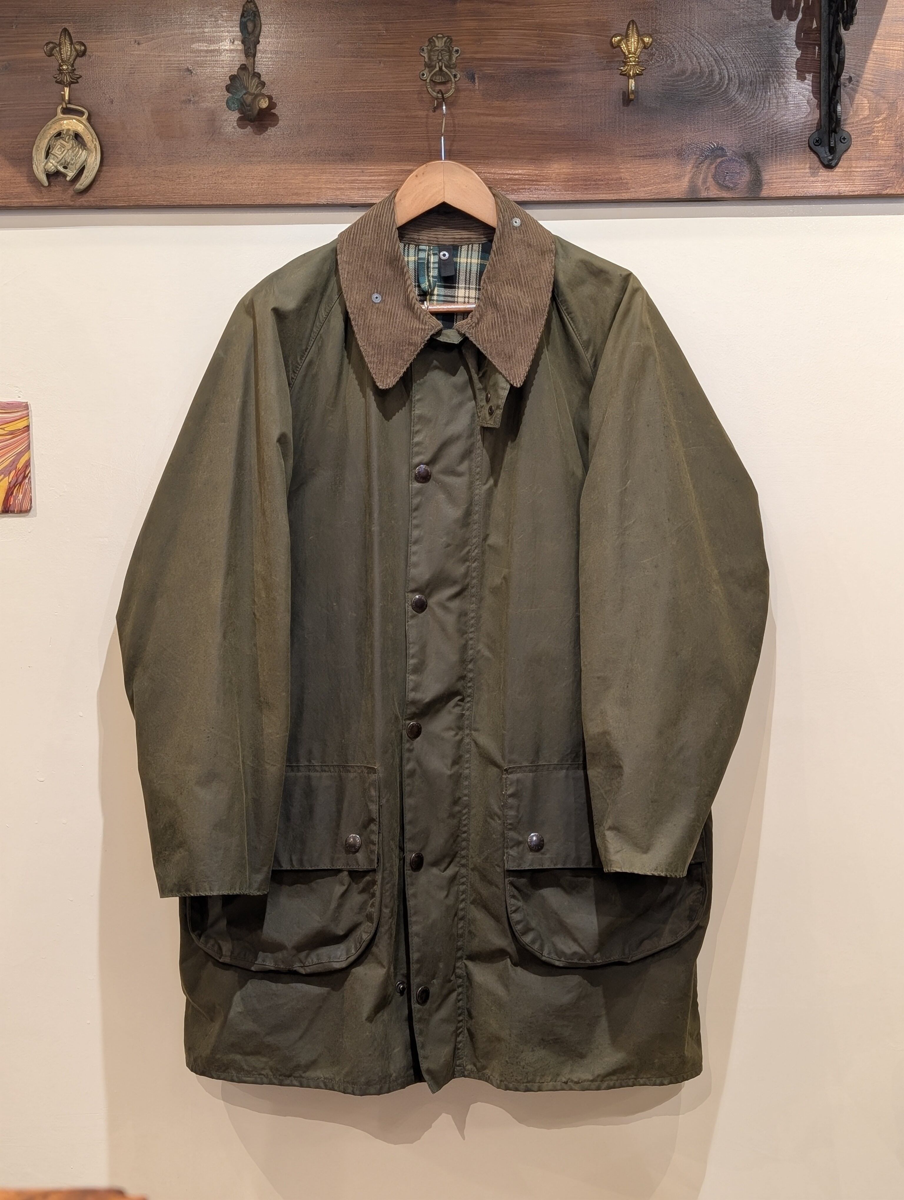 Barbour GAMEFAIR 旧2ワラント YKK棒ジップ | INNAMORATA