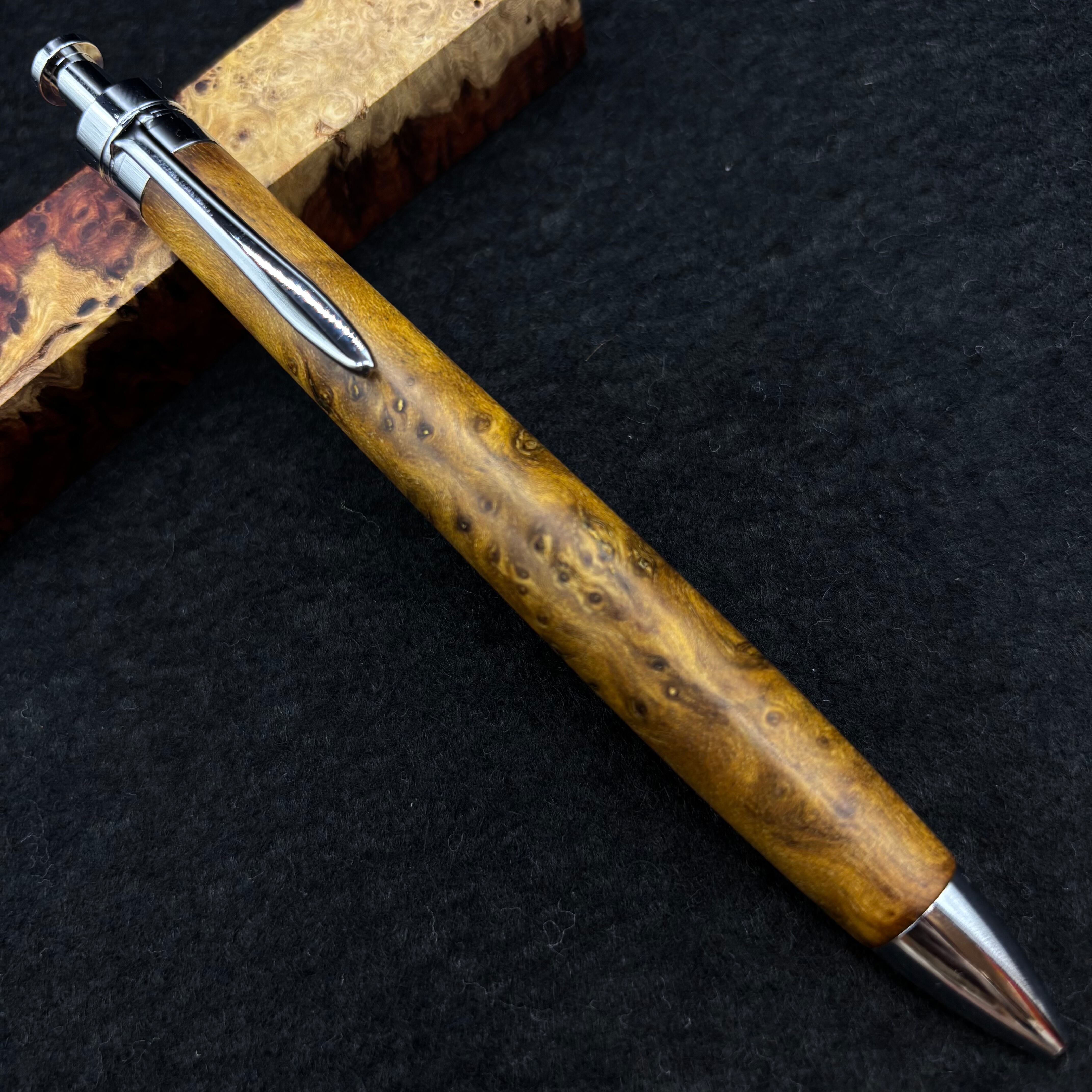 富士瘤クラフト　デザートアイアンウッド瘤　シャープペンシル0.5 新品未使用 木軸｜デザートアイアンウッド 木軸シャープペン（富士瘤 Craft