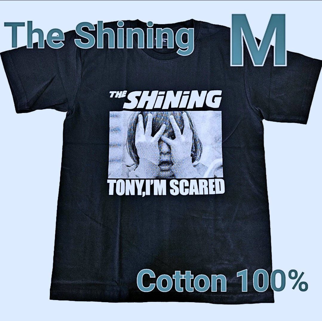 新品】Tシャツ 黒 M~Lサイズ シャイニングSHINING トニー スティーブン 