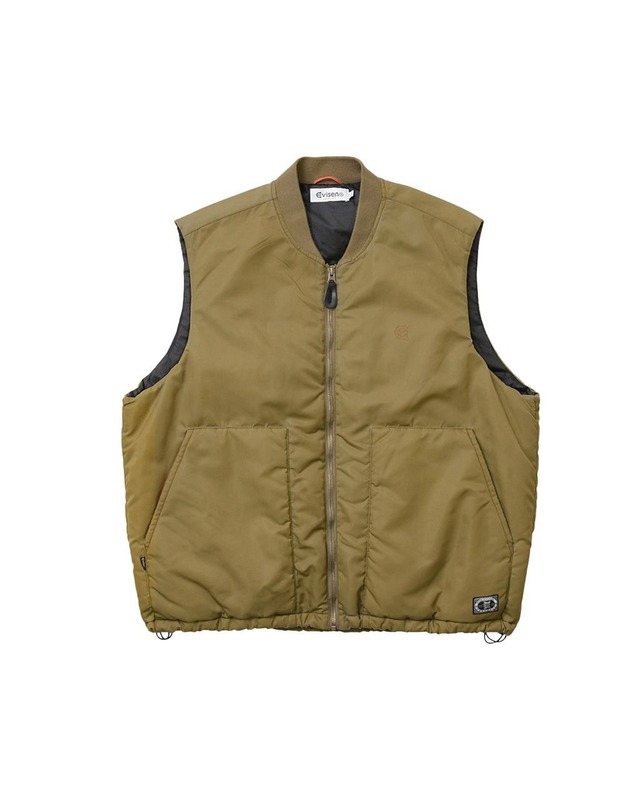 EVISEN / SMOKE VEST JACKET / BEIGE