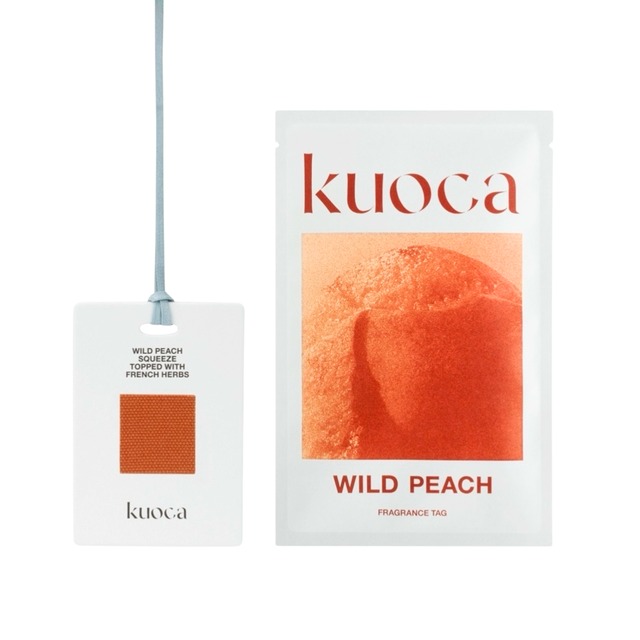 kuoca フレグランスタグ｜ワイルドピーチ