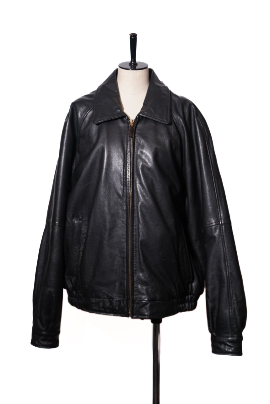 Perry Ellis Leather Blouson