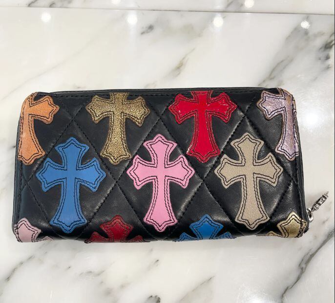 CHROME HEARTS クロムハーツ Multi Cemetery Cross Leather Patch