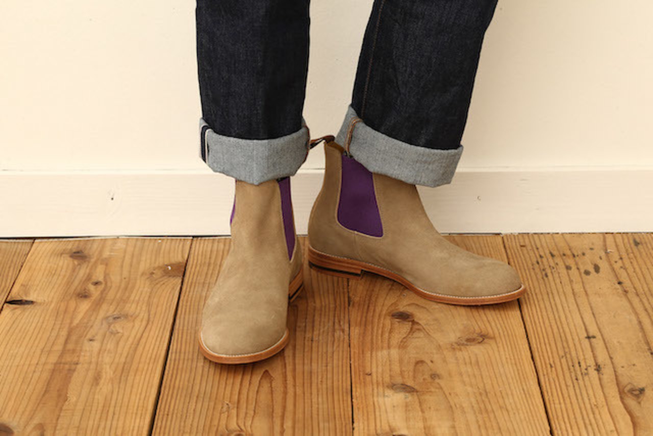 SIDE GORE BOOTS (SUEDE)