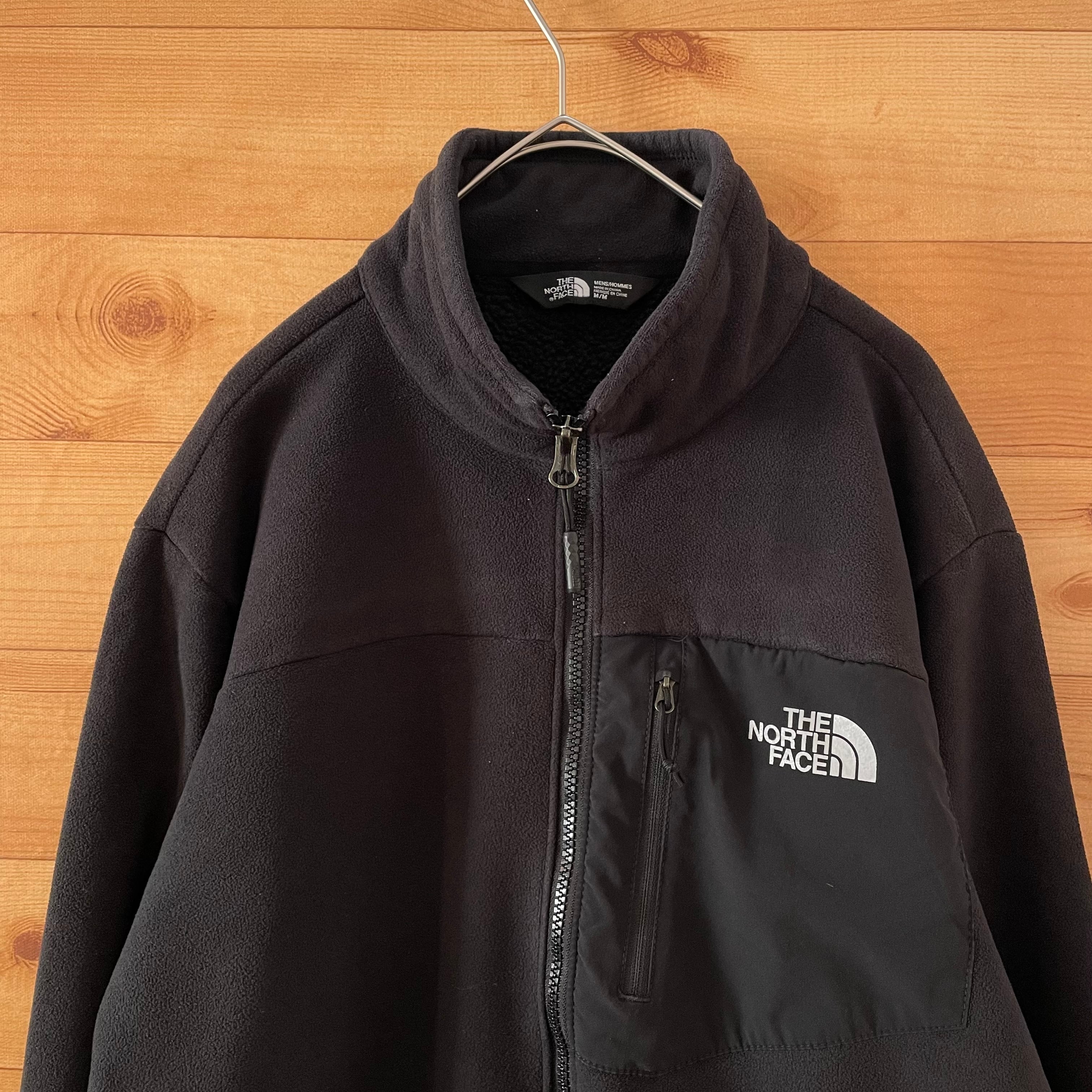 THE NORTH FACE デナリジャケット　フリース　グリーン　企業ロゴ