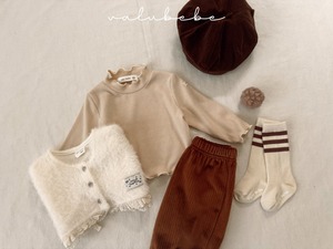 【即納】valu bebe /Nallari Vanneck Tee 25