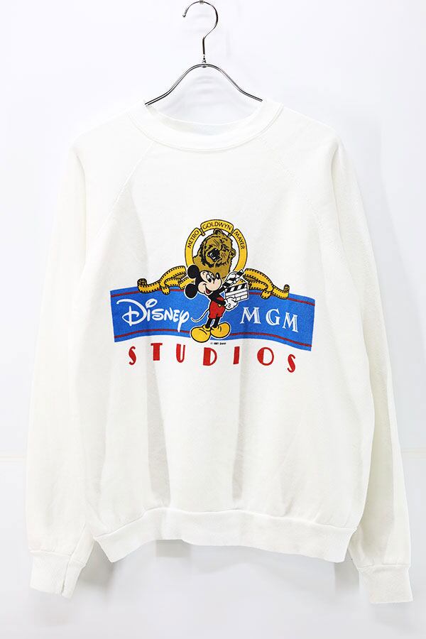 Used 80s USA DISNEY × MGM Mickey Official Graphic Sweat Size XL ...