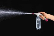 富士商(Fujisho) 掃除用 ペットボトル専用 スプレーノズル 加圧式 手動ポンプ式 パステルピンク ジェット噴射 ミスト噴射 切り替え可能 F6789 1個入