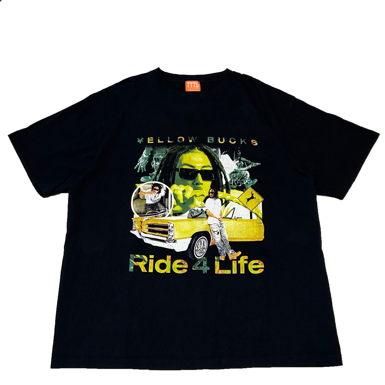 ELLOW BUCKS Ride4Life RAP TEE/イエローバックス Tシャツ | ALLEYOOP23 
