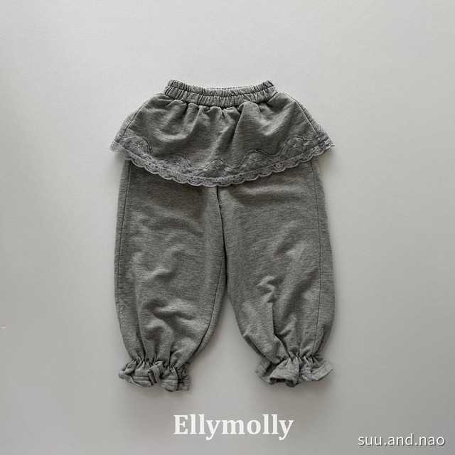 取寄:ELLYMOLLY コテージレースジョガーパンツ/Jr※送料無料