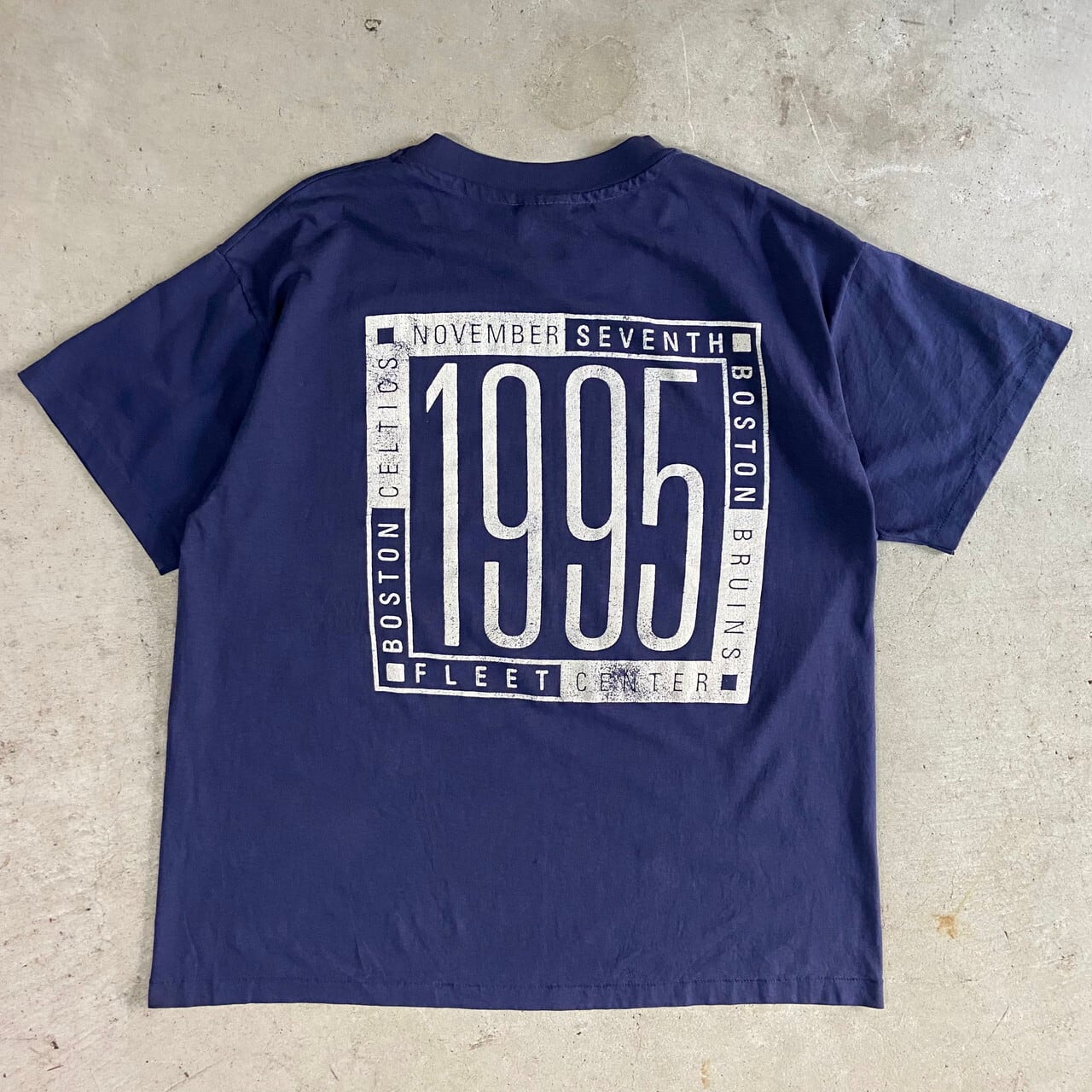 90年代 USA製 FLEET CENTER 1995 バックプリント Tシャツ メンズXL相当