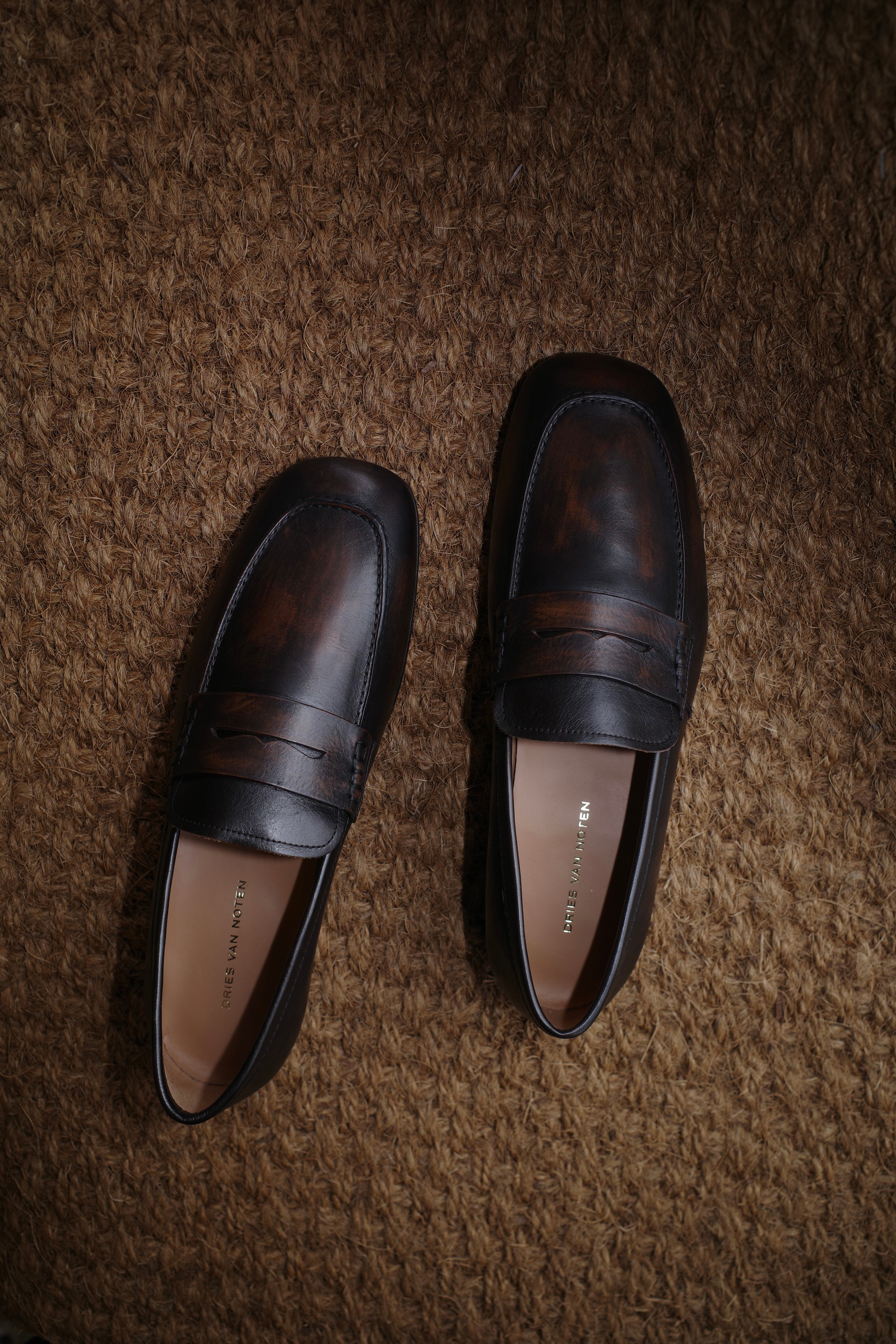 お問い合わせ商品> DRIES VAN NOTEN LOAFERS TAN 261-021736-0107