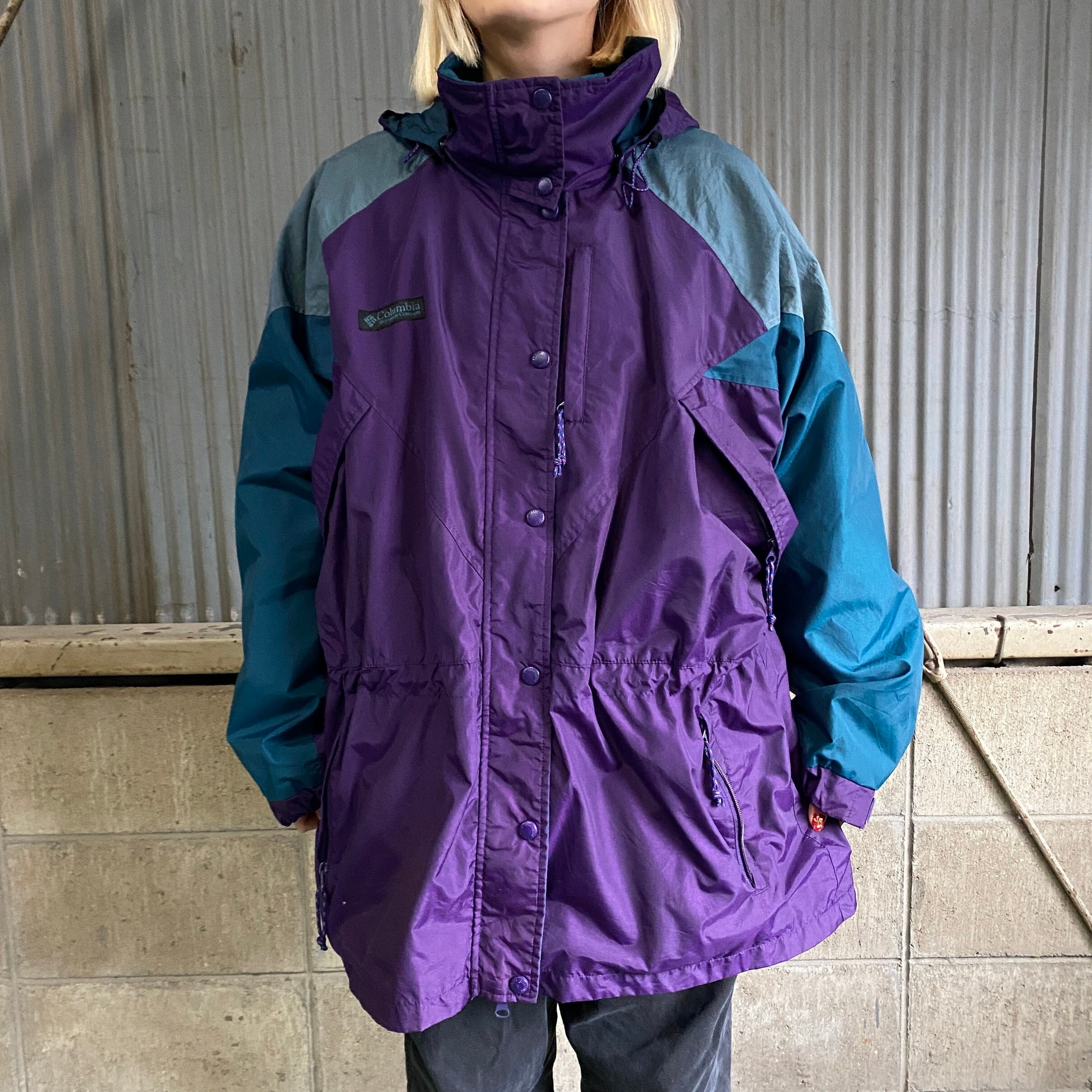 90年代 Columbia コロンビア williwaw ナイロンジャケット マウンテン 