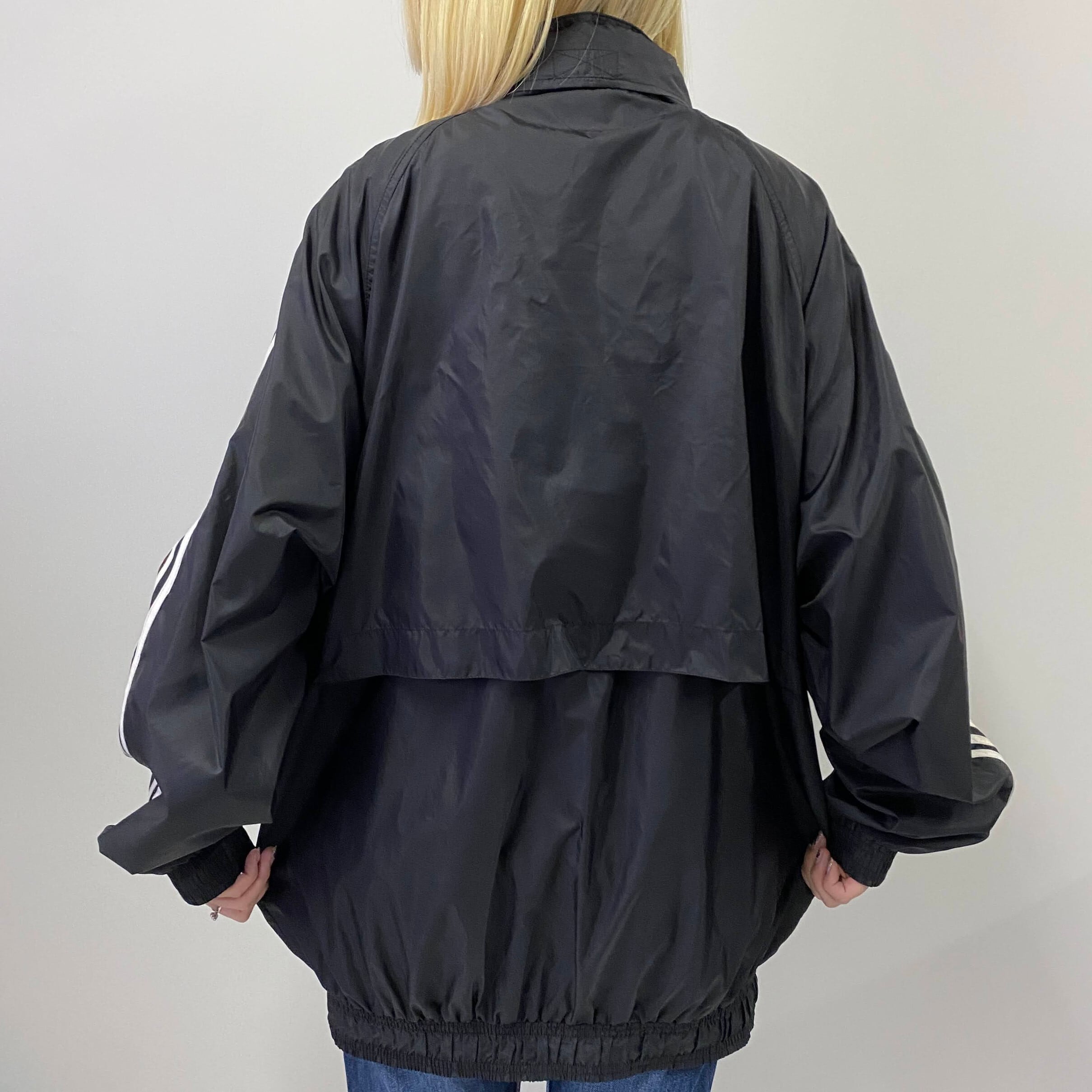 90年代 90s adidas アディダス 袖3ライン パフォーマンスロゴ 刺繍